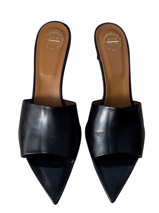 ATP Atelier Shoes - ATP Atelier Black NWOB Leather Pointed-Toe Mules.